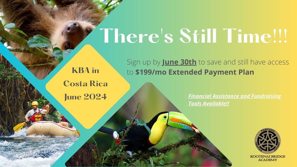There's still time flyer