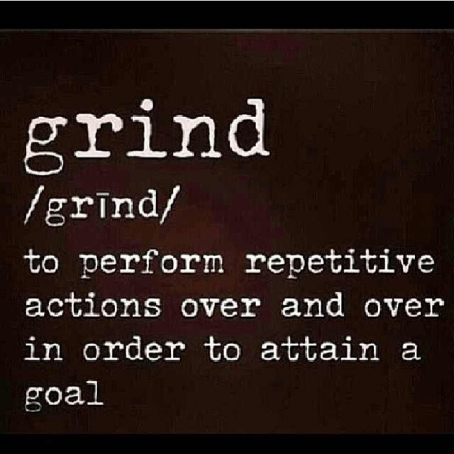 Grind definition